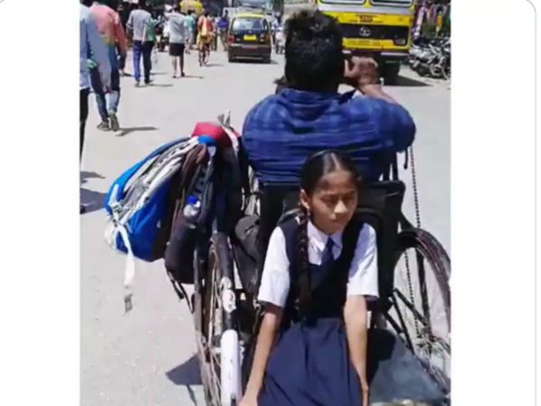 Handicap Father Emotional Video Goes Viral on social Media