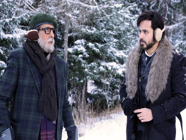 Emraan Hashmi and Amitabh Bachchan in Chehre