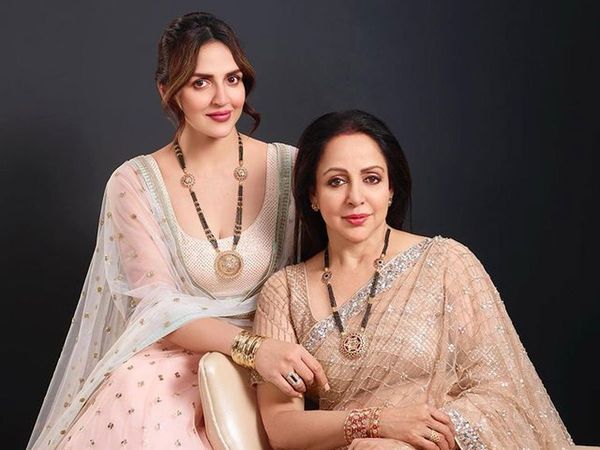 Hema Malini with Daughter Esha Deol