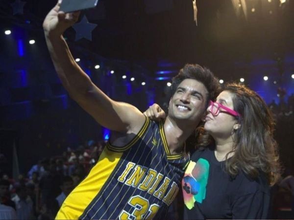 Farah Khan and Sushant Singh Rajput