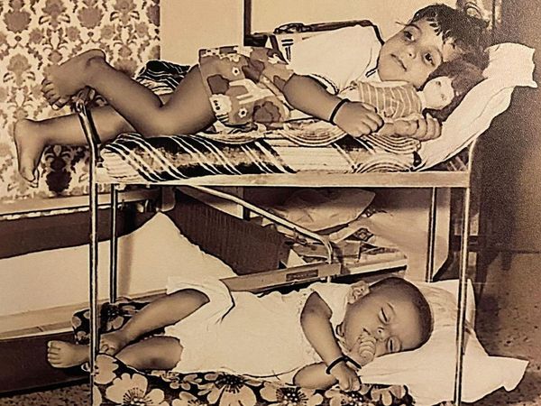 Zoya Akhtar Birthay Farhan Akhtar wish With Childhood Unseen Picture