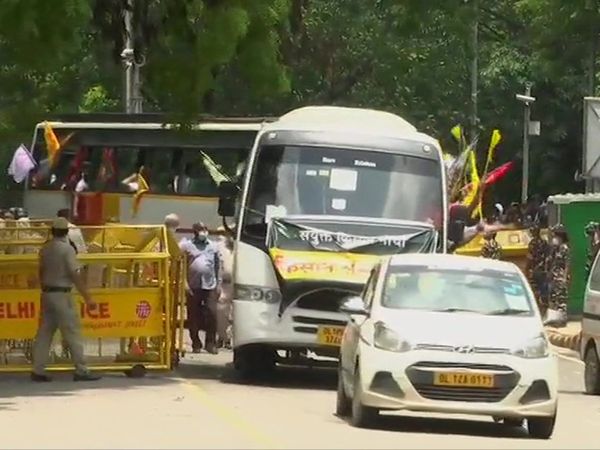 Jantar Mantar: Security tightens at Singhu, Tikri border ahead of a farmers protest 