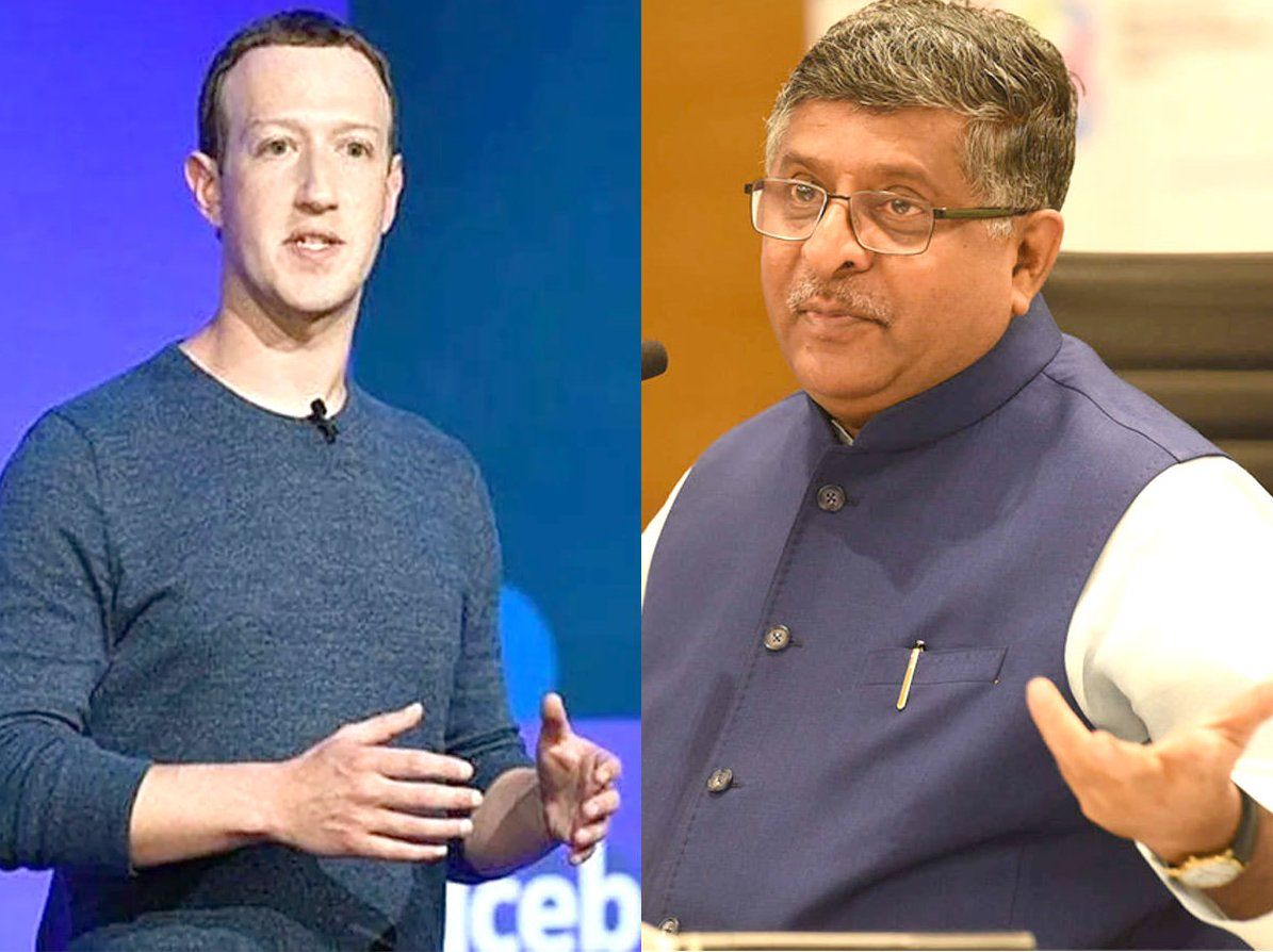 केंद्रीय मंत्री रविशंकर प्रसाद ने जकरबर्ग को चिट्ठी लिखकर Facebook पर 'राजनीतिक भेदभाव' के लगाए 'गंभीर आरोप