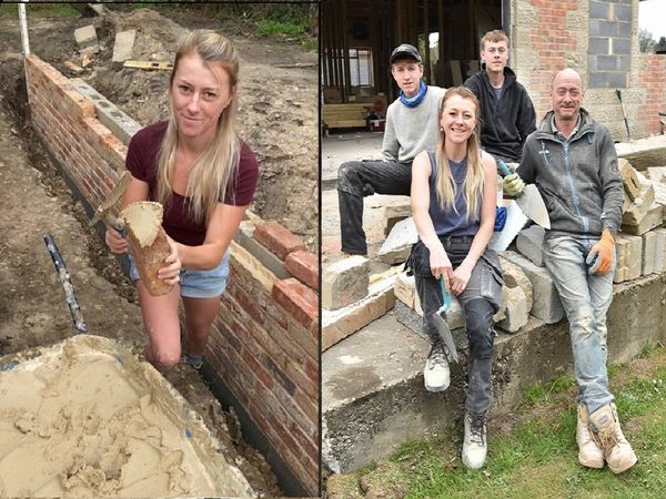 Beutiful women Raj mistri aka Bricklayer Darcie's Photos and Video gone viral on social media 