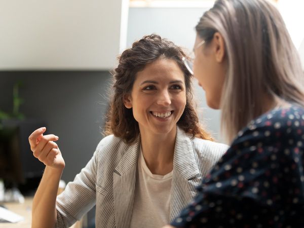 woman can support another woman at workplace