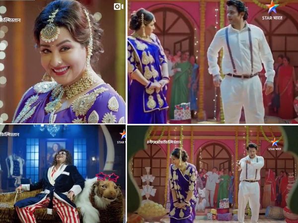 Shilpa Shinde sanket bhosale As Madhuri Dixit Salman khan in sunil grover New show Gangs Of Filmistan promo video