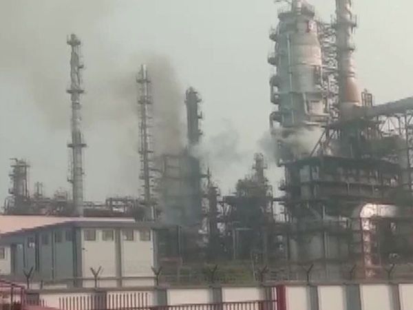 Massive fire in Haldia's Indian Oil Campus