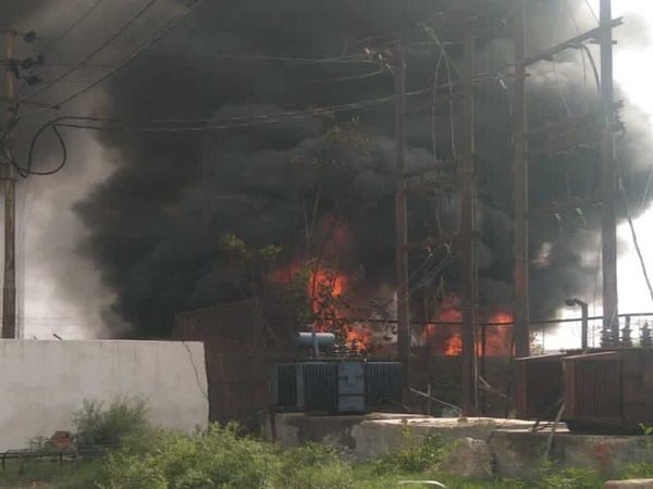 Noida Transformer Fire News