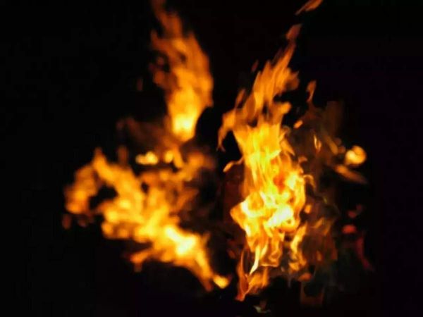 Rajasthan Woman sets herself on fire after dispute with live in partner boyfriend absconding
