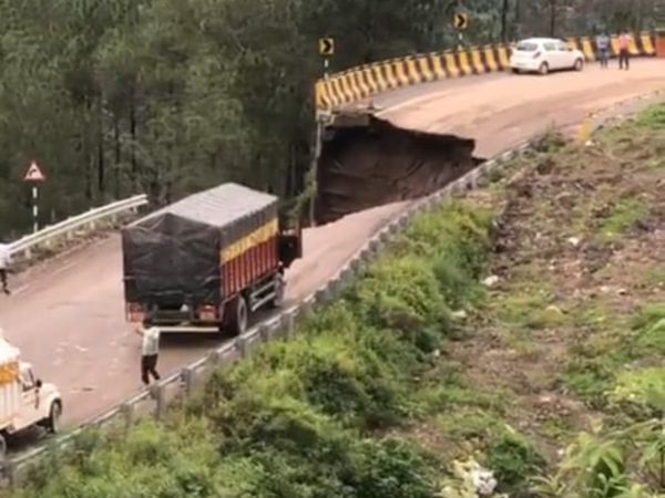 Kalka shimla flyover collapsed