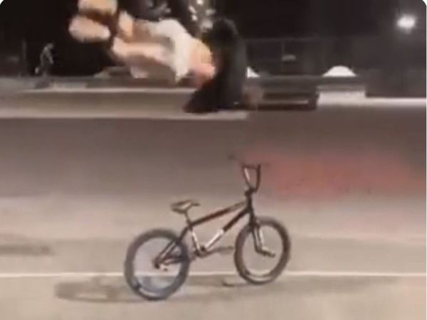 Funny Video Man Doing Stunt on cycle then what happened watch funny video