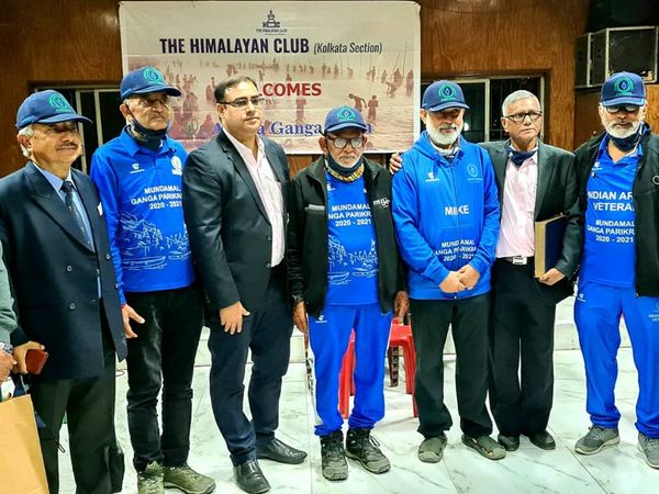 Mundmaal Ganga Parikrama reachec kolkata will leave for Gangasagar