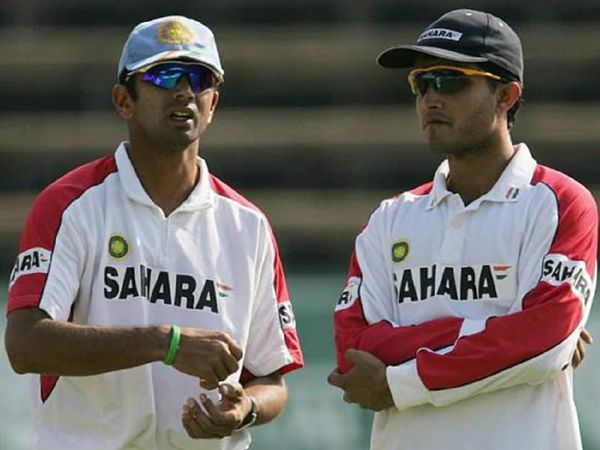 rahul dravid and sourav ganguly
