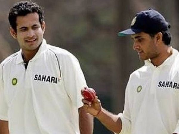 irfan pathan and sourav ganguly
