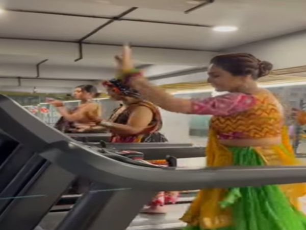 Garba in gym Heart Winning Video Goes To Viral