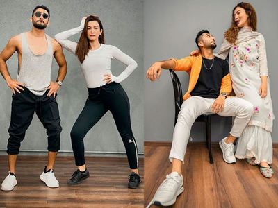 Gauahar Khan and Zaid Darbar Gauahar Khan and Zaid Darbar