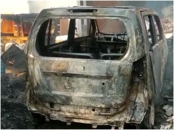 A massive fire broke out in the industrial area of ​​Loni, Ghaziabad