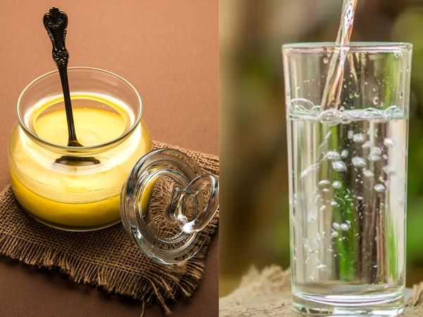 kabz ke gharelu upay ghee and warm water will give relief from constipation 