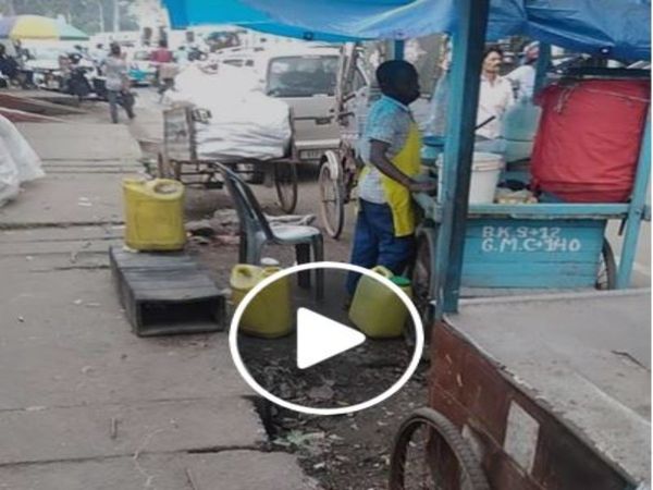 Viral Video Golgappa vendor mix urine in water watch shocking viral video