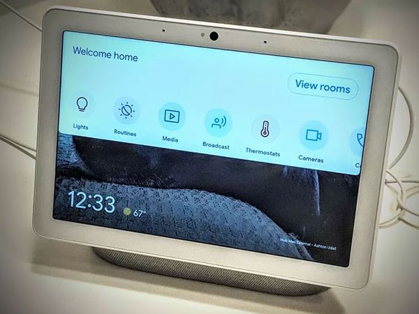 video call using your Google Nest Hub