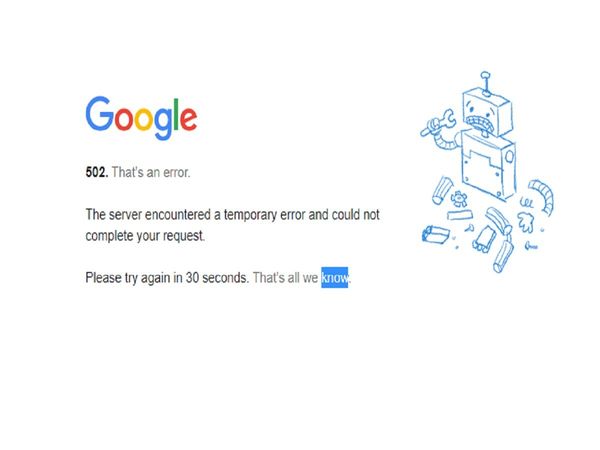 google down