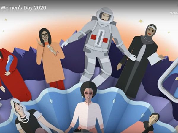 google celebrates international women's day 2020 with special doodle watch video