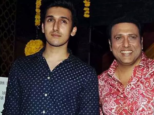 Govinda with his son Yashvardhan Ahuja