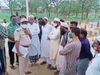 people gathered in a grave yard after rumor spread that dead person is alive in Sikar