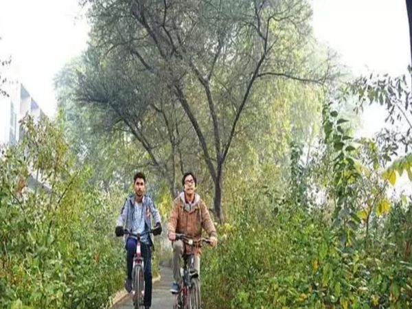  beautiful greenbelt in faridabad 