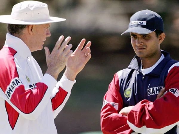 gregg chappell and sourav ganguly