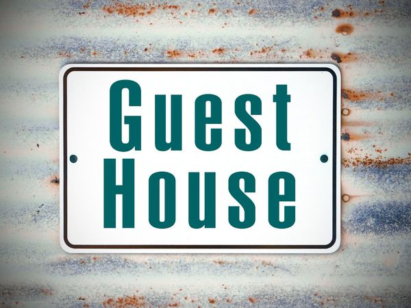 guest house will be closed