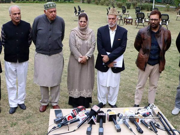 Farooq Abdullah, Mehbooba Mufti, Article 370,gupkar alliance, sajjad lone,