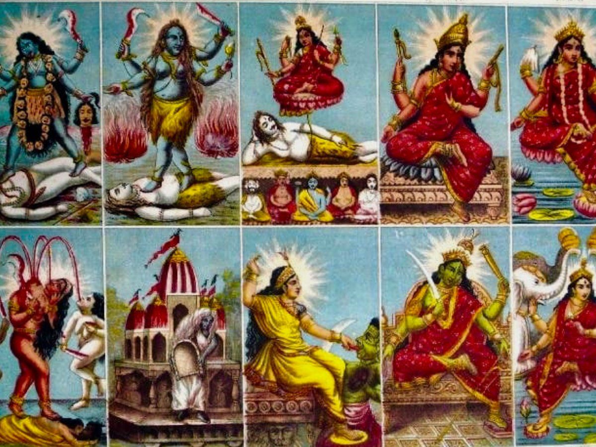 Names Of 10 Mahavidya, 10 Mahavidya Kaun Si Hain, Names And Mantras Of ...