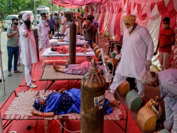 Ghaziabad gurudwara provided oxygen