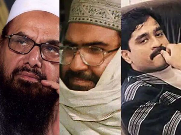 hafiz saeed masood azhar and dawood ibrahim