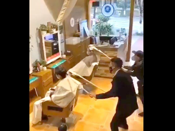 hair dresser_china viral video