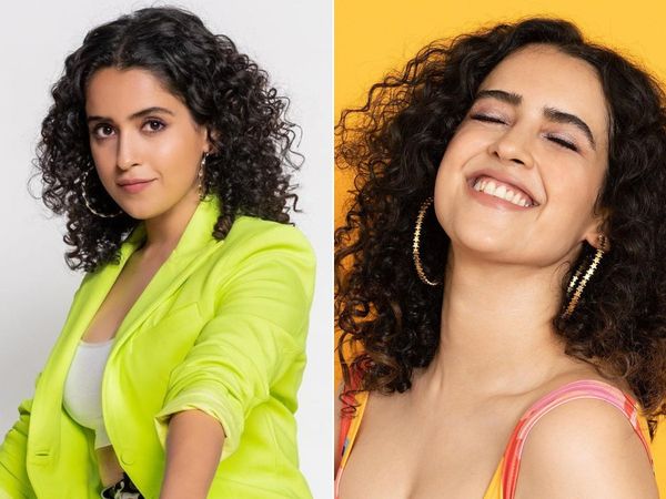 Sanya Molhotra Hairstyle Inspiration For Curly Hair, Sanya Molhotra Hairstyle Inspiration For Curly Hair in hindi, Sanya Molhotra Hairstyle Inspiration For Curly Hair Hindi Article, Sanya Molhotra Curly Hair Inspiration, घुंघराले बालों के लिए सान्या मोलहो