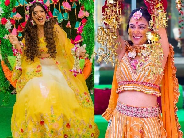 top 5 haldi look