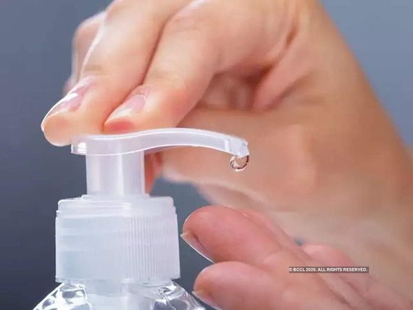 Side effects of frequent use of hand sanitizers