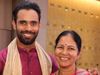 hanuma vihari with mother