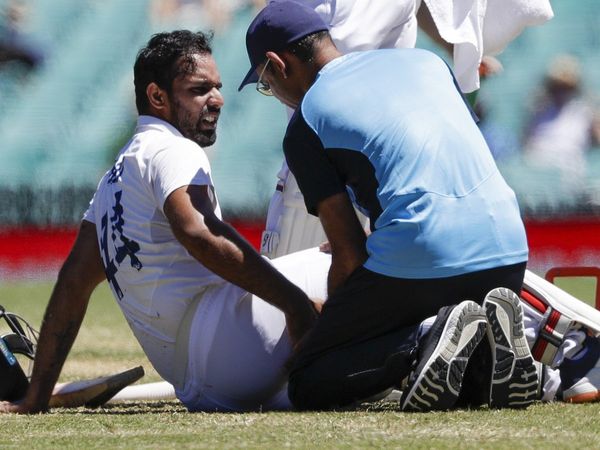 Hanuma Vihari injured