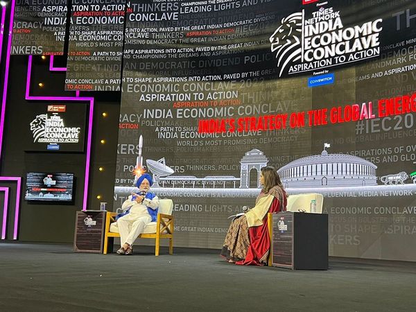 Hardeep Singh Puri on Strategy of India on the Global Energy Crisis at the IEC 2022 event