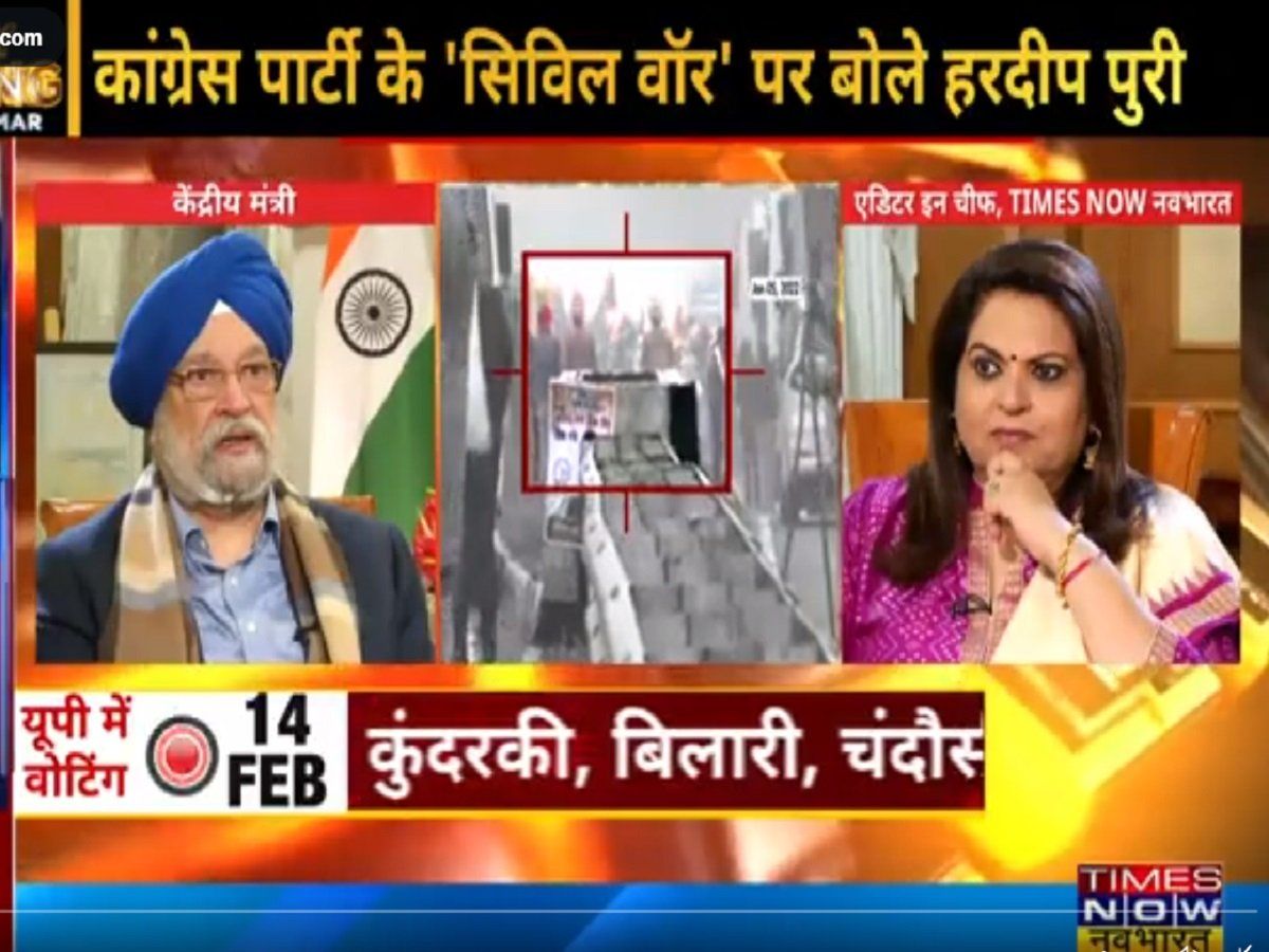 फ्रैंकली स्पीकिंग में केंद्रीय मंत्री हरदीप पुरी बोले, जानबूझकर पीएम मोदी के रूट को लीक किया गया
