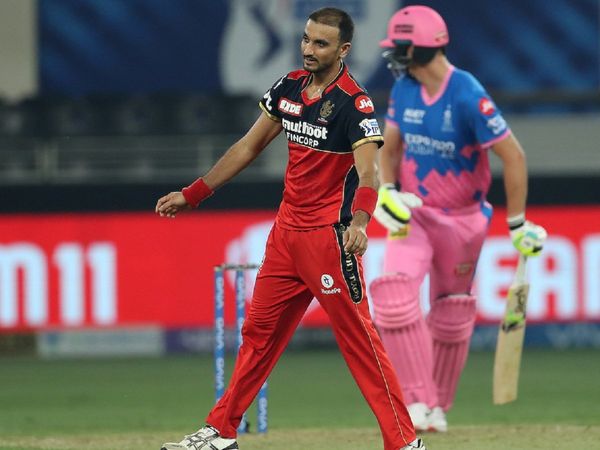 Harshal Patel against Rajasthan Royals
