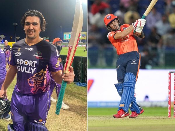 Hazratullah Zazai and Rahmanullah Gurbaz