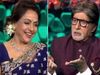 Amitabh Bachchan personal questions to hema malini in KBC 13| Amitabh Bachchan lipstick question to Hema Malini KBC 