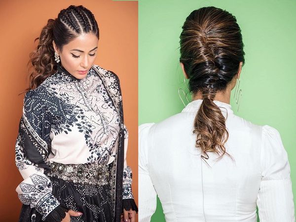 Hina Khan Hairstyles
