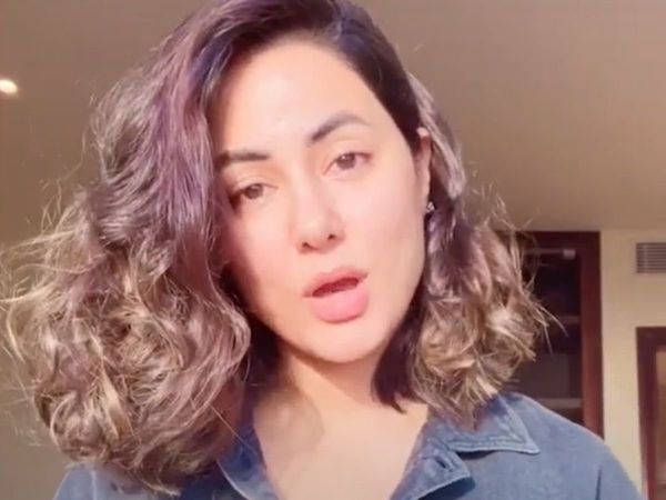 TV celebs in news Did Hina Khan open her shirt button in viral video