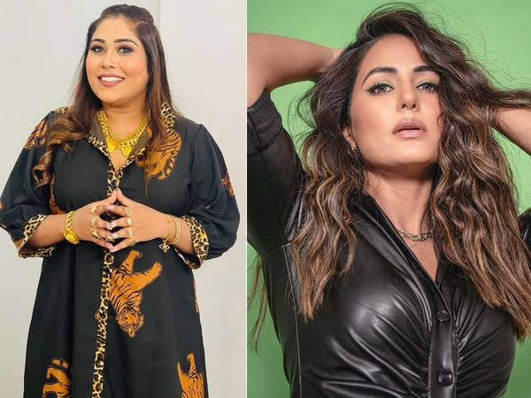 Bigg Boss 15 house Afsana Khan Comment on Hina Khan Weight gain  - 