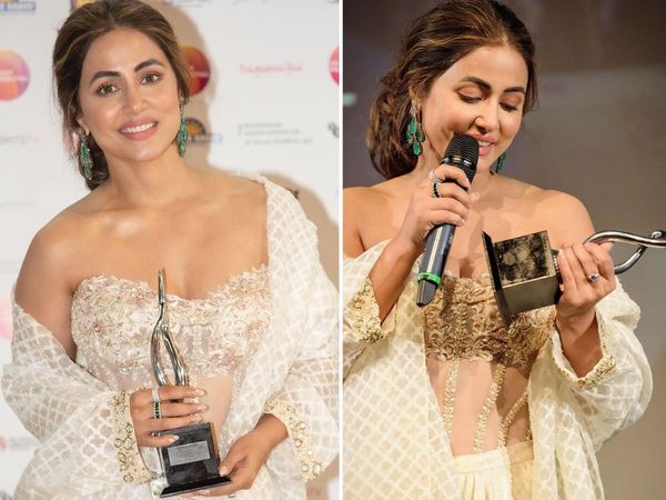 Hina Khan ukaff Award: TV Actress HK bags big international Award for lines